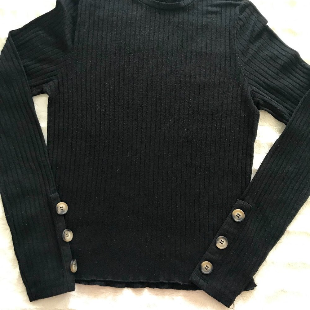 Black Ribbed Top from Primark - Picture 3 of 4